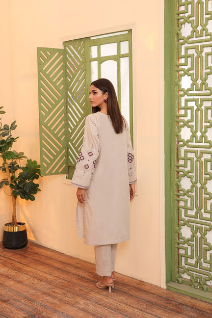 2 PIECE EMBROIDERED KHADDAR